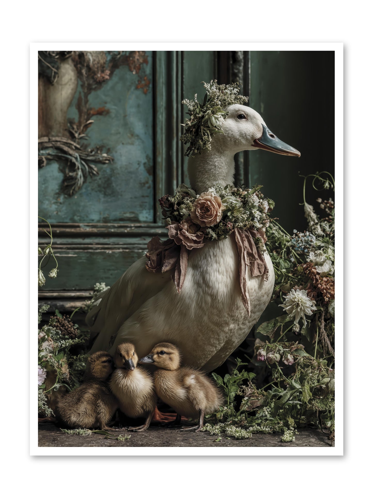 Blanche -- Loose Canvas Print 36x48