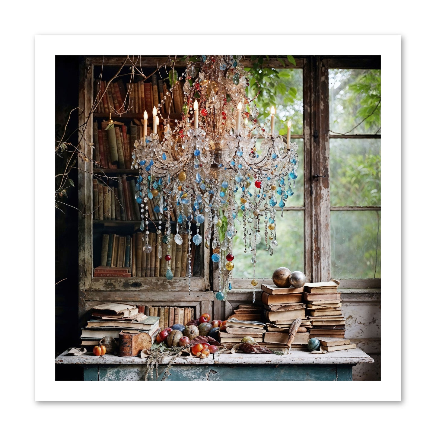 Blessings Find Me -- Loose Canvas Print 16x16
