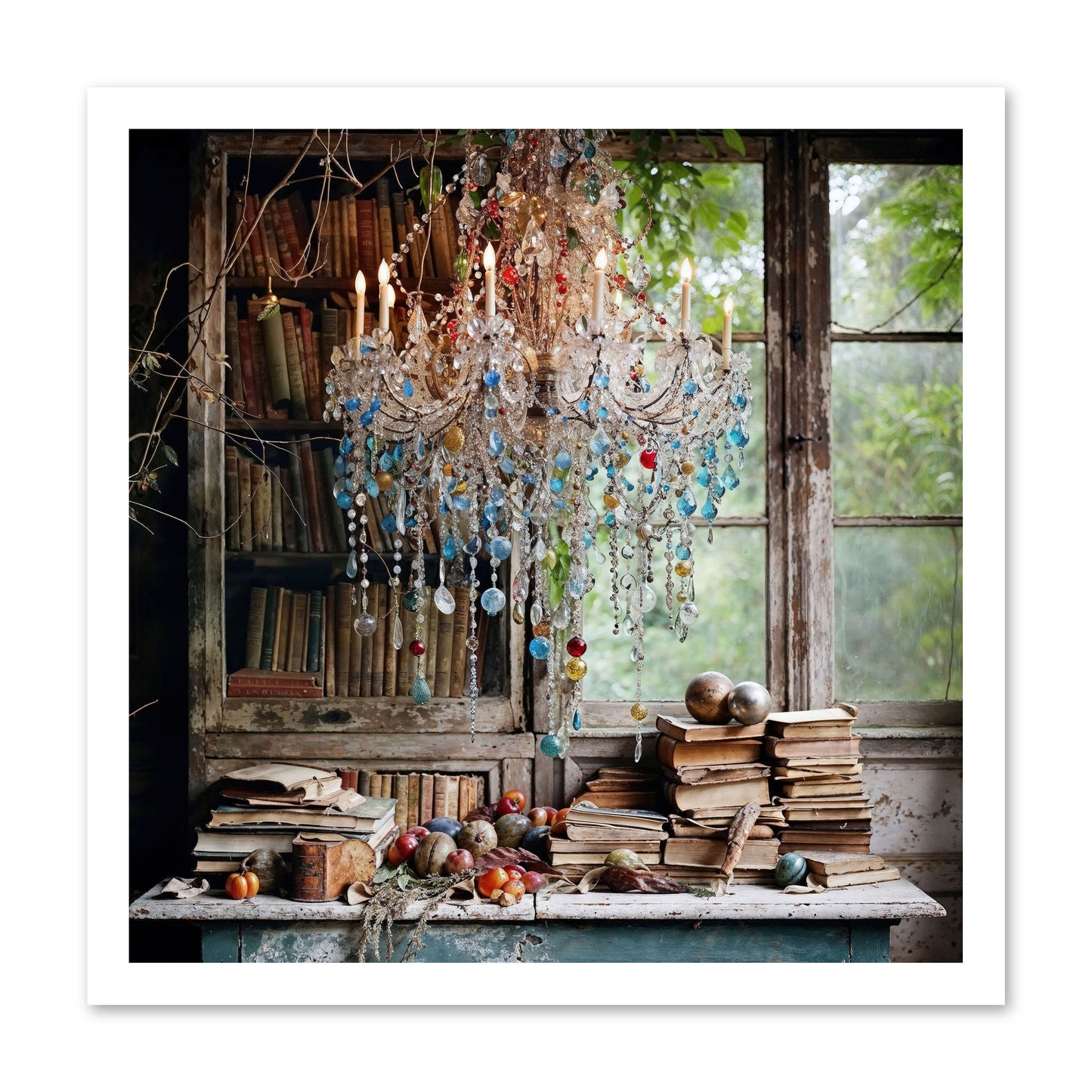 Blessings Find Me -- Loose Canvas Print 20x20