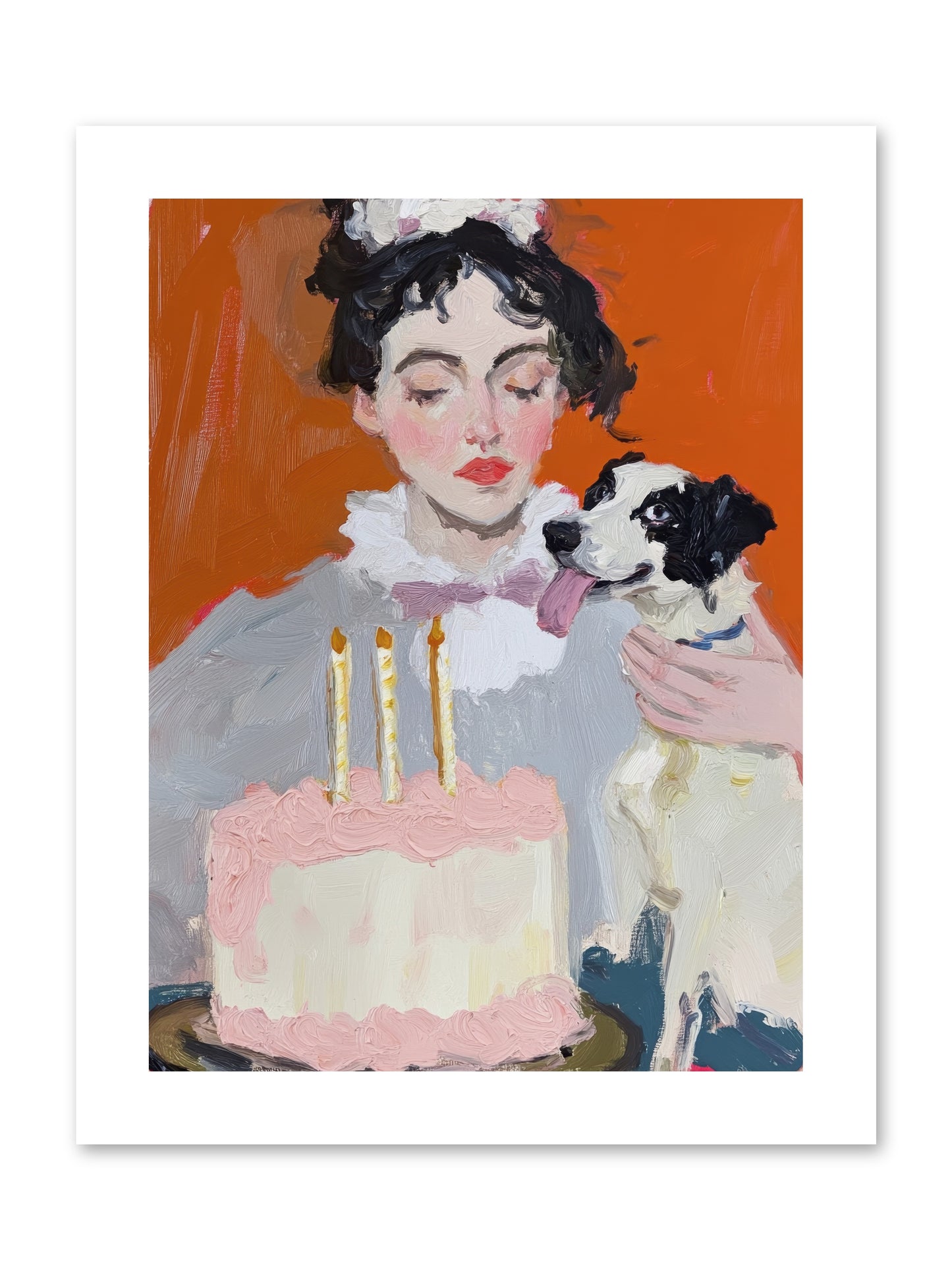 Bliss Wears Our Names -- Paper Print 9x12