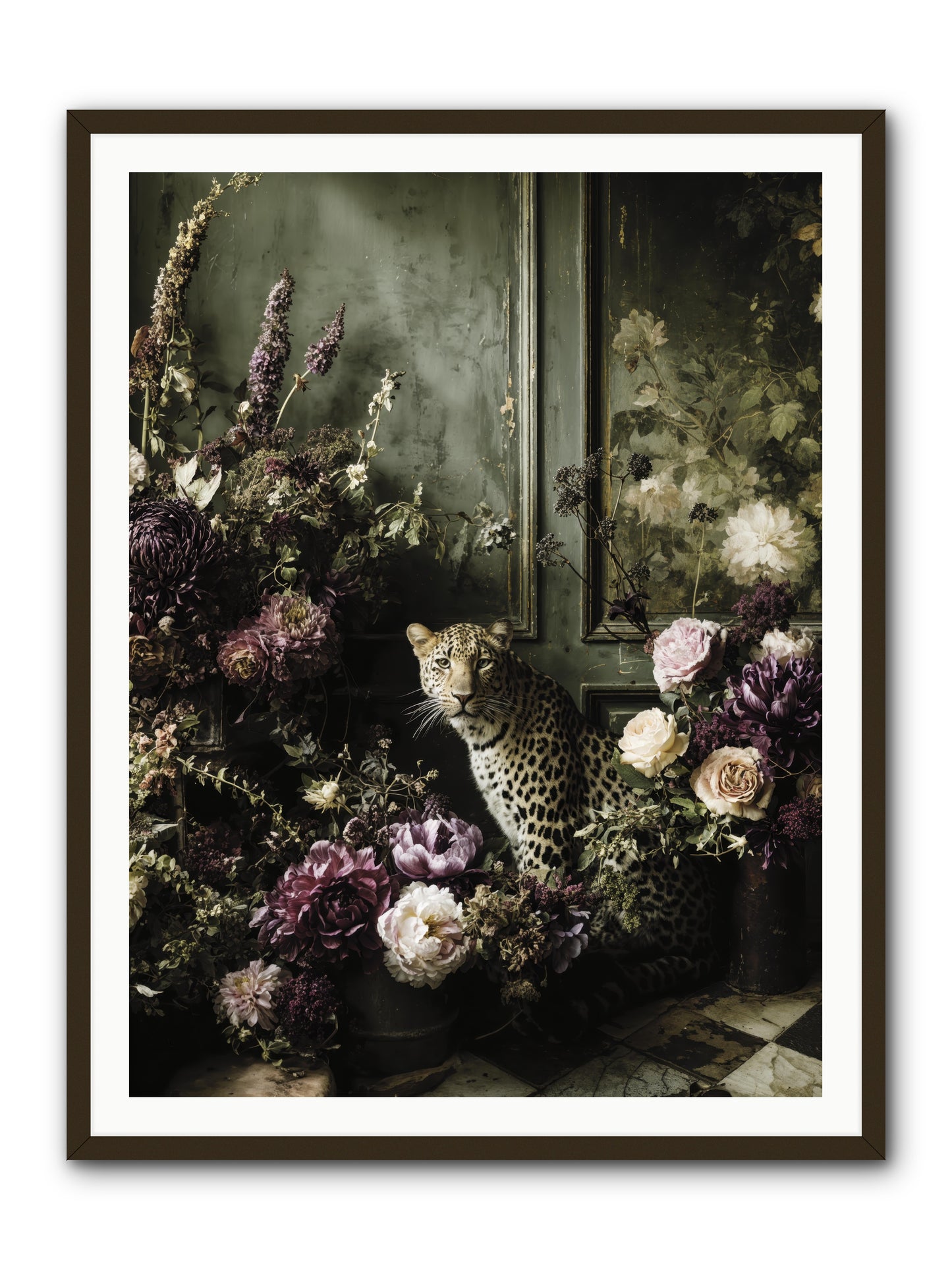 Bliss in Full Bloom -- Framed Print - Black 36x48
