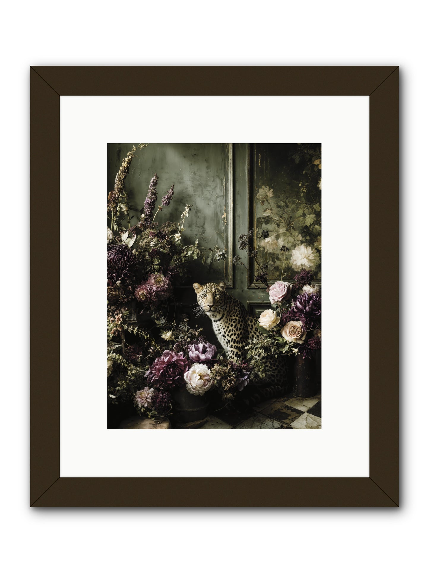Bliss in Full Bloom -- Framed Print - Black 9x12