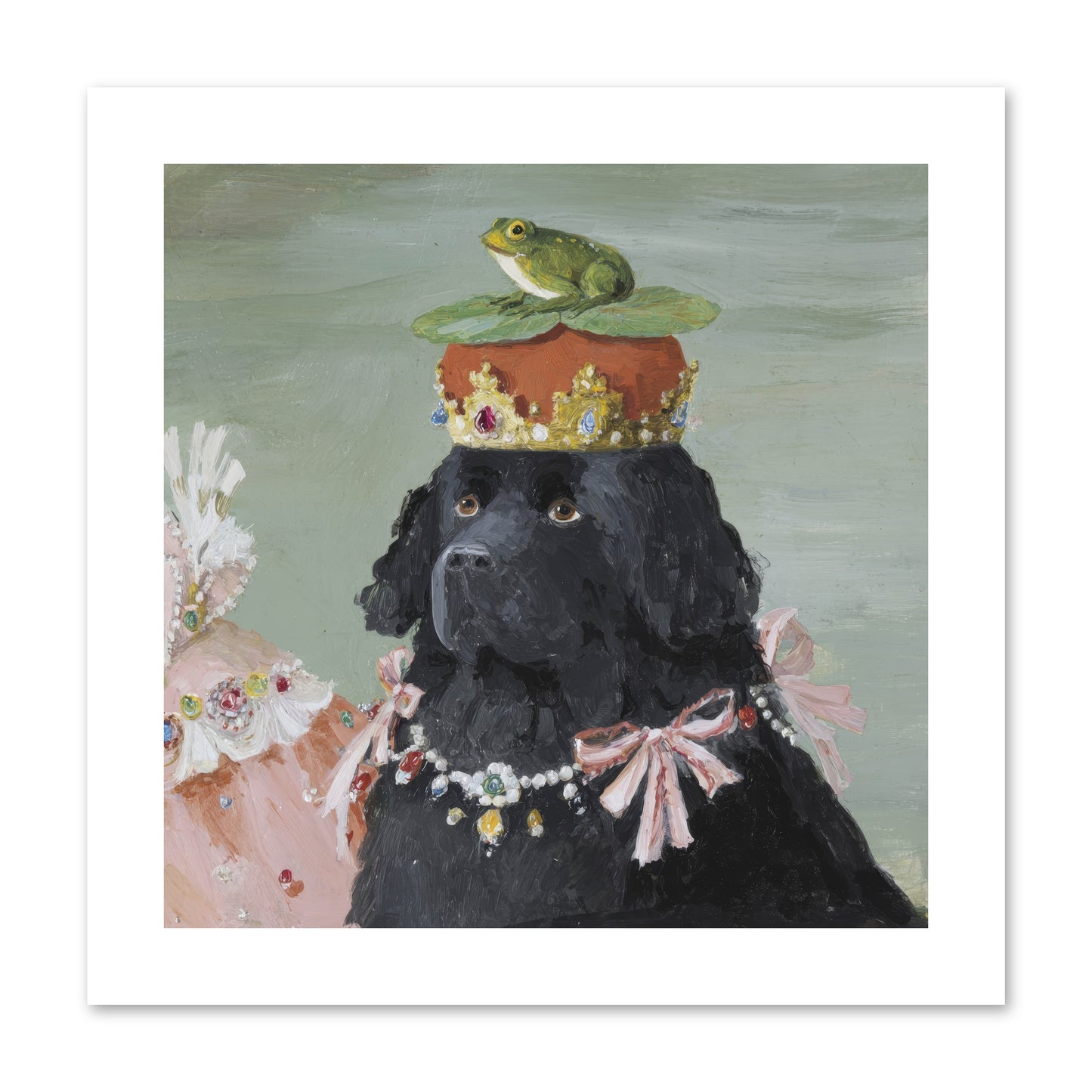 Blissful Conjurings -- Loose Canvas Print 10x10