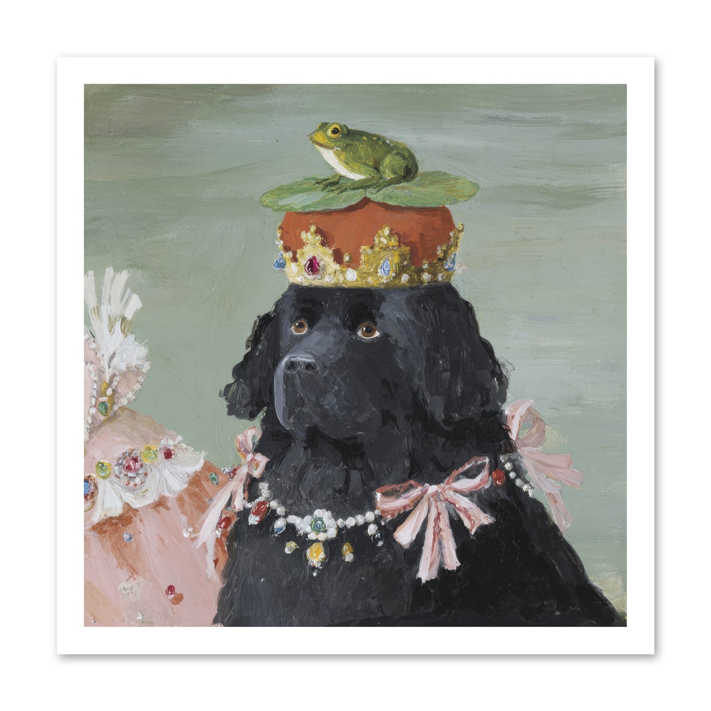 Blissful Conjurings -- Loose Canvas Print 20x20