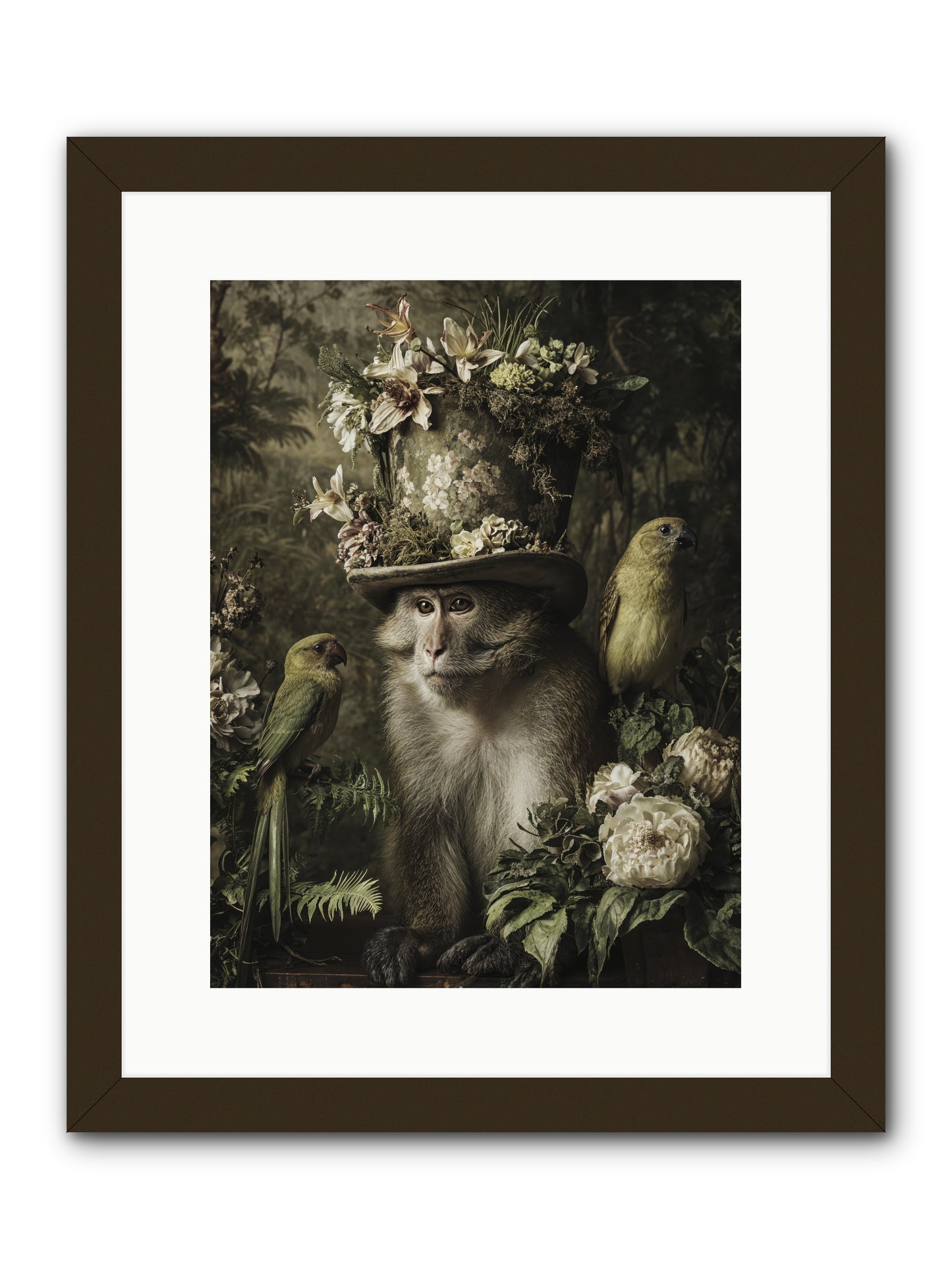 Blisswork -- Framed Print - Black 12x16
