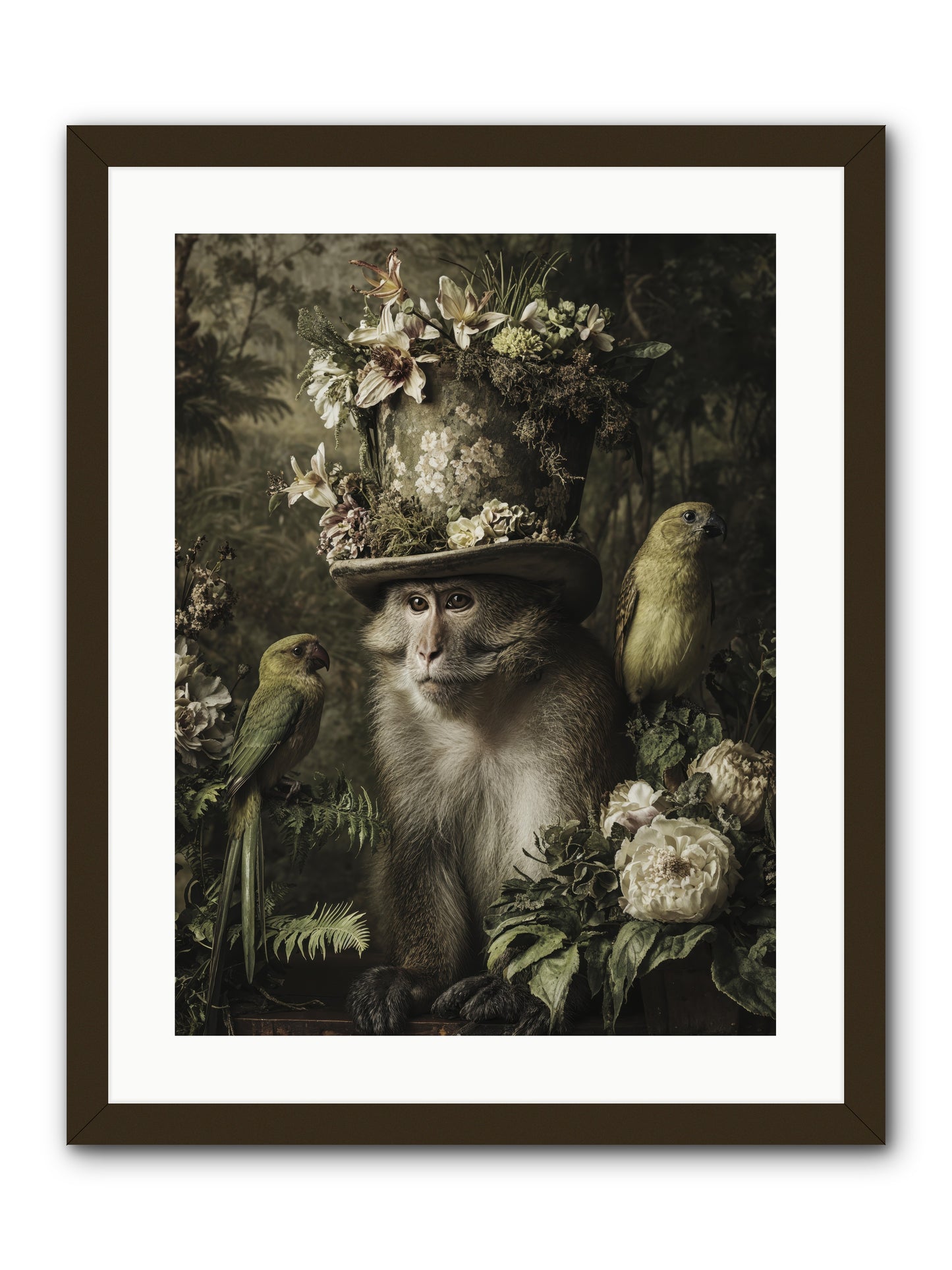 Blisswork -- Framed Print - Black 18x24