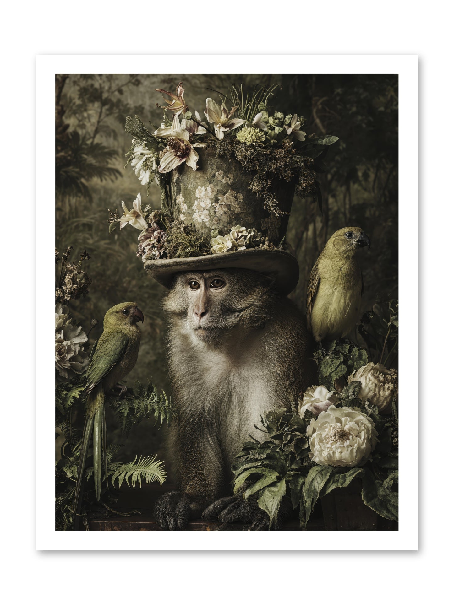 Blisswork -- Loose Canvas Print 18x24
