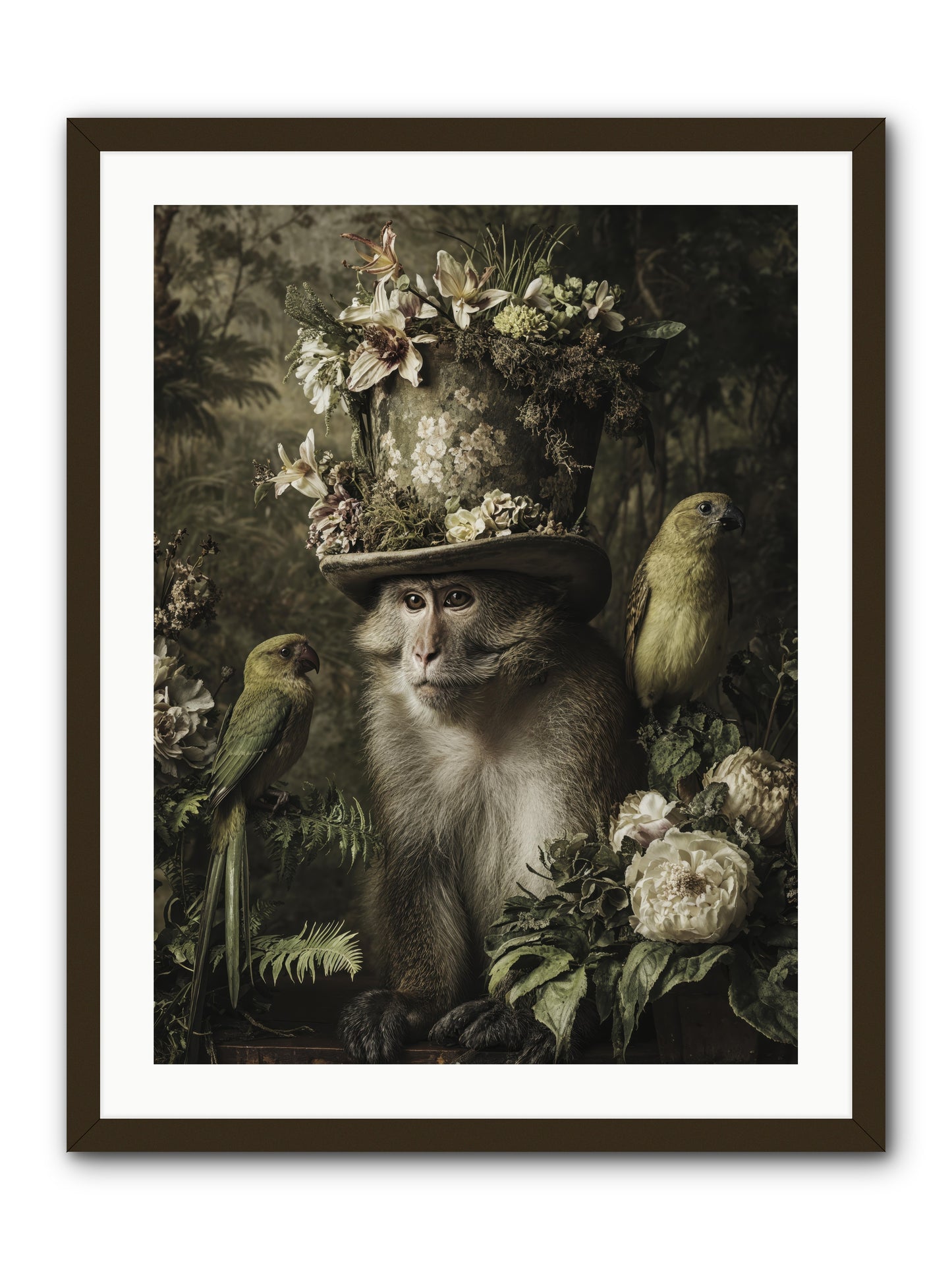 Blisswork -- Framed Print - Black 24x32