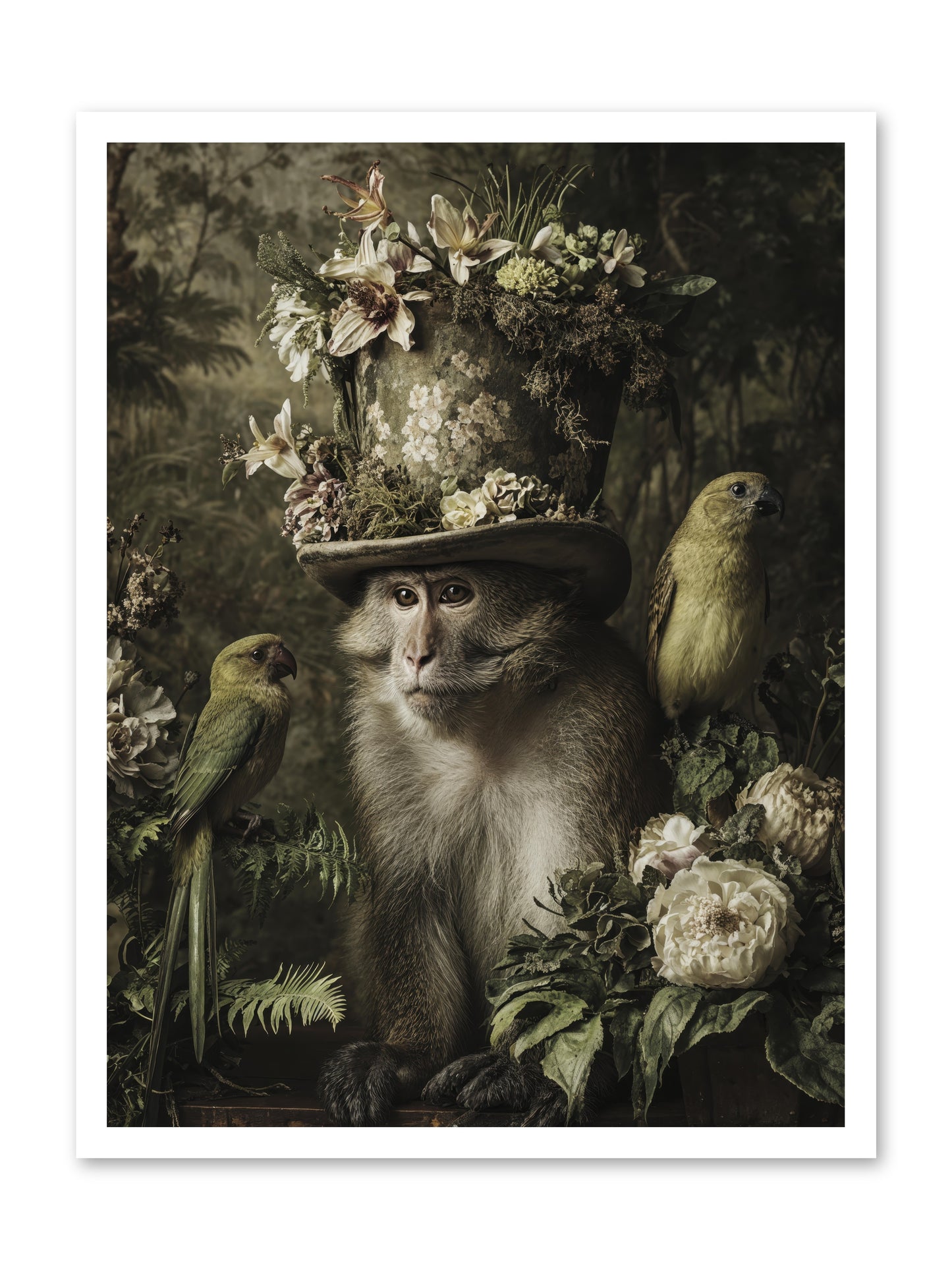 Blisswork -- Loose Canvas Print 24x32