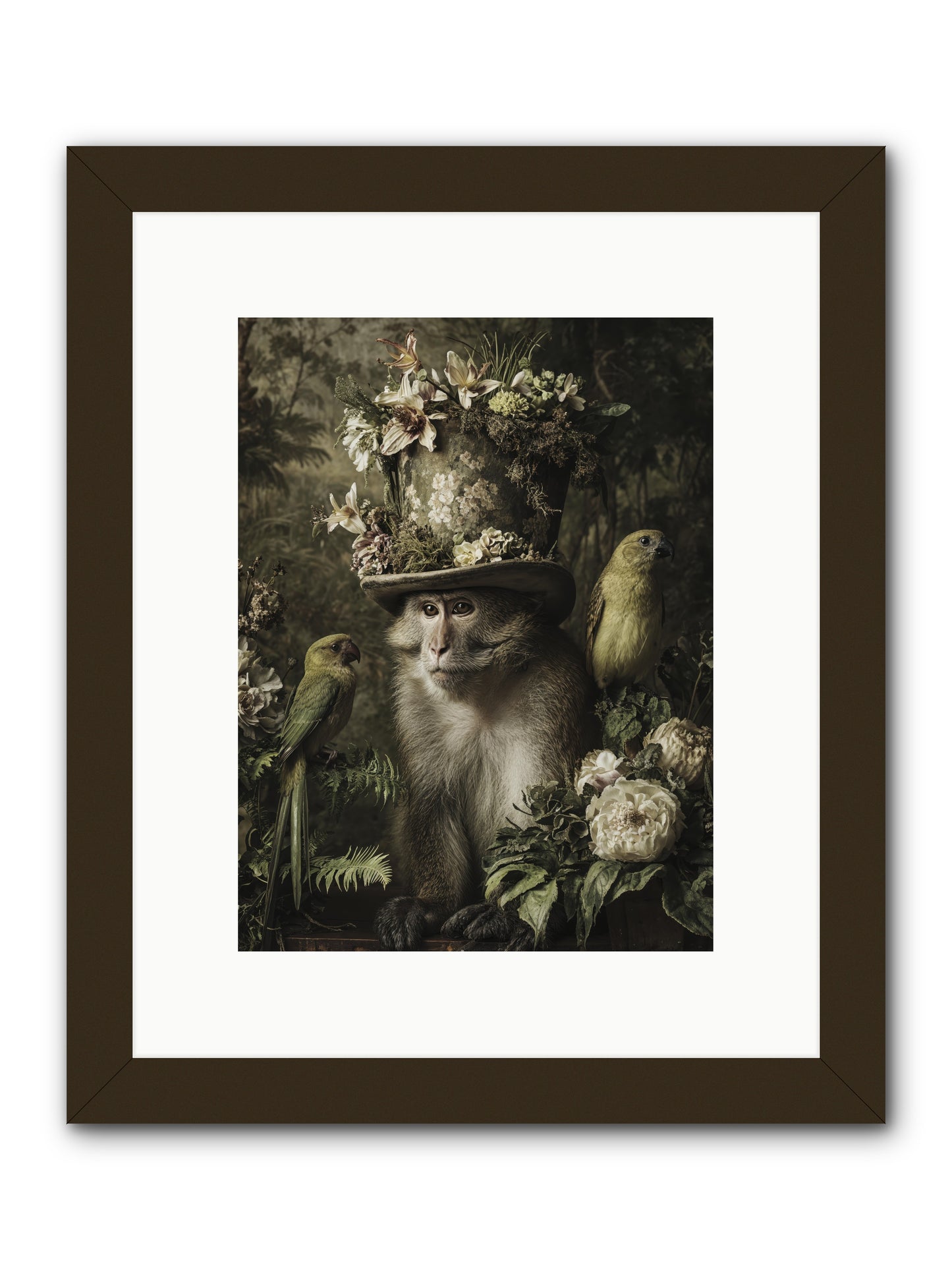 Blisswork -- Framed Print - Black 9x12