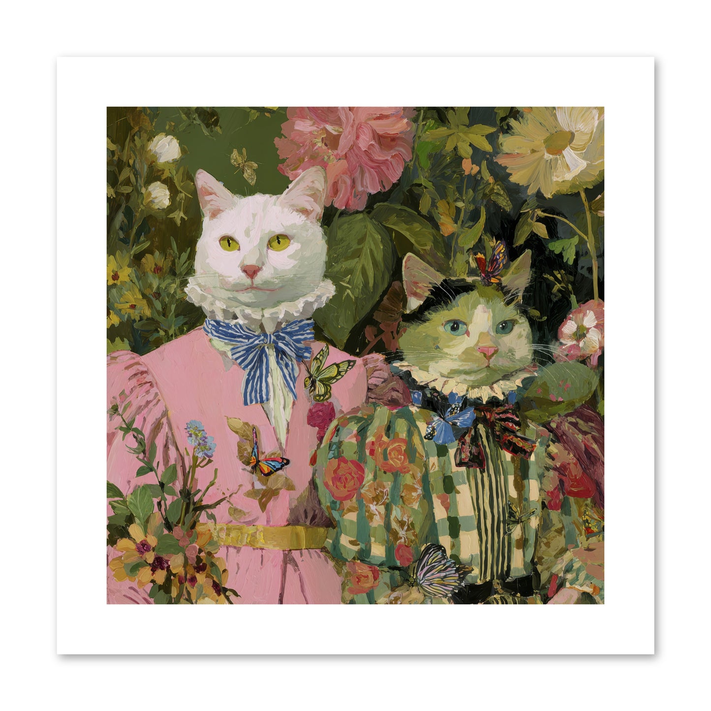 Bloom Fade -- Loose Canvas Print 10x10