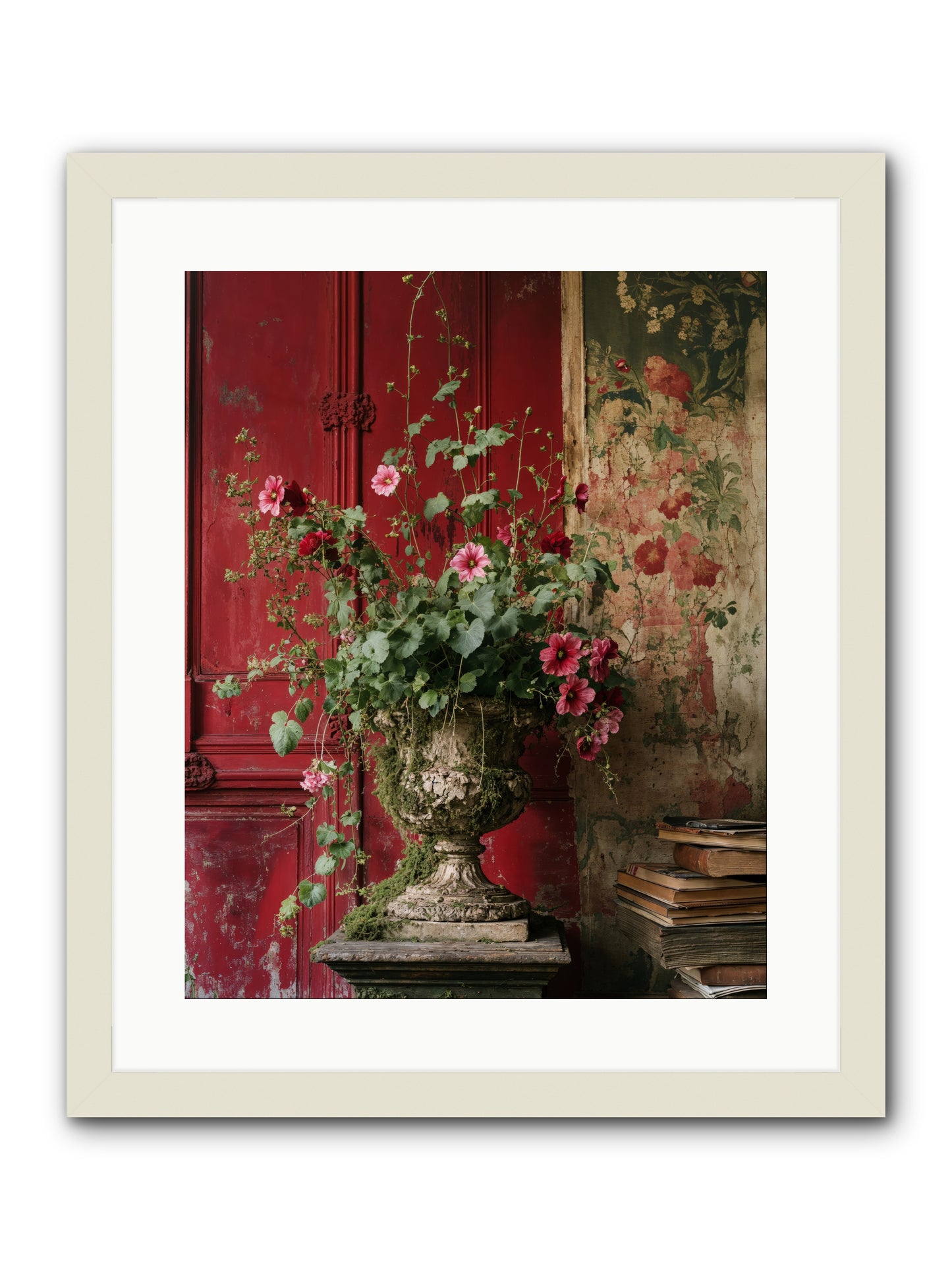 Bloom Society -- Framed Print - White 16x20