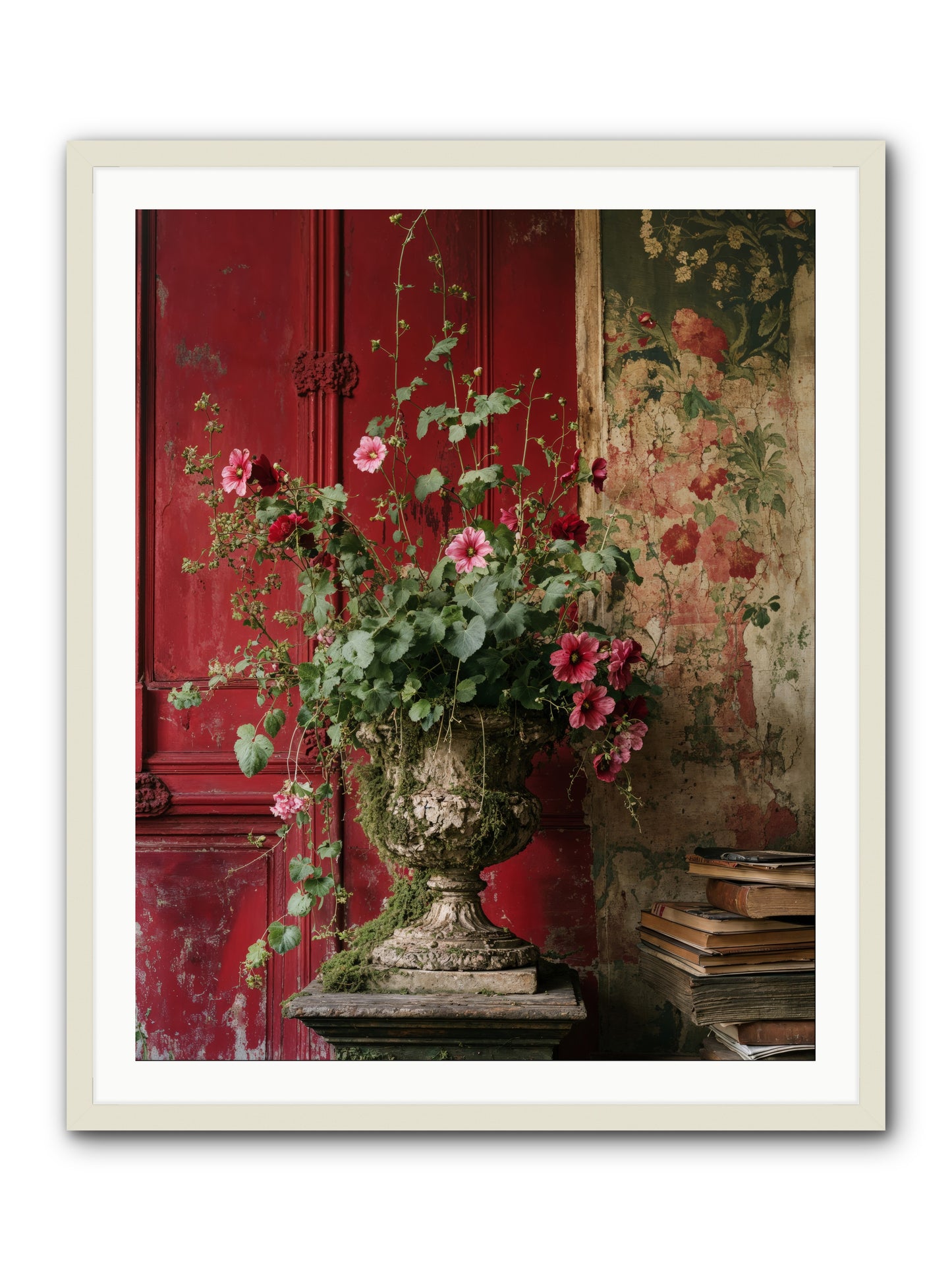 Bloom Society -- Framed Print - White 32x40