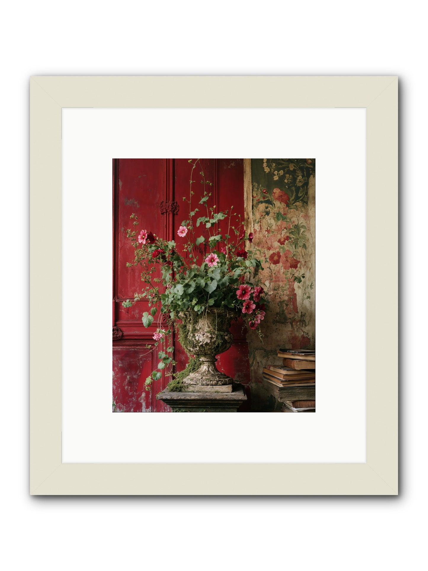 Bloom Society -- Framed Print - White 8x10