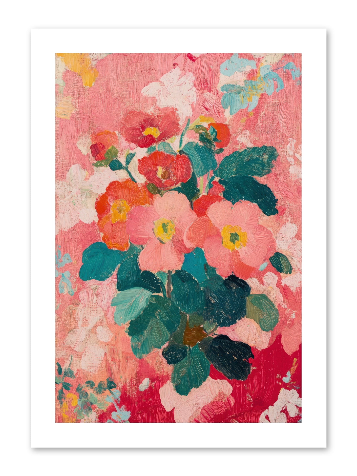 Blooms At Dawn -- Loose Canvas Print 10x15