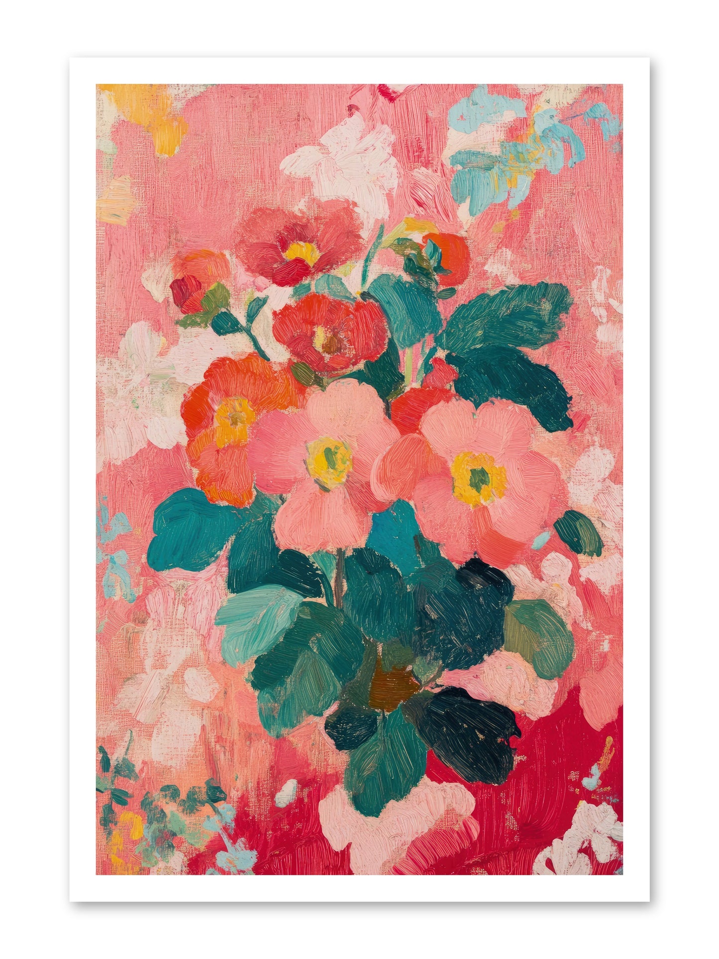 Blooms At Dawn -- Paper Print 20x30