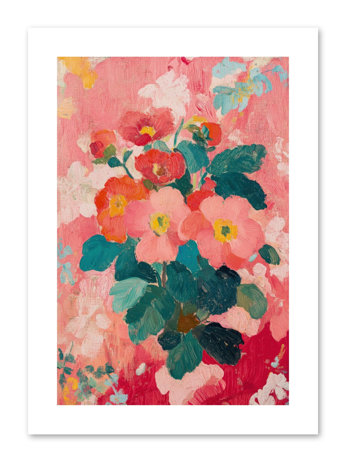 Blooms At Dawn -- Paper Print 8x12