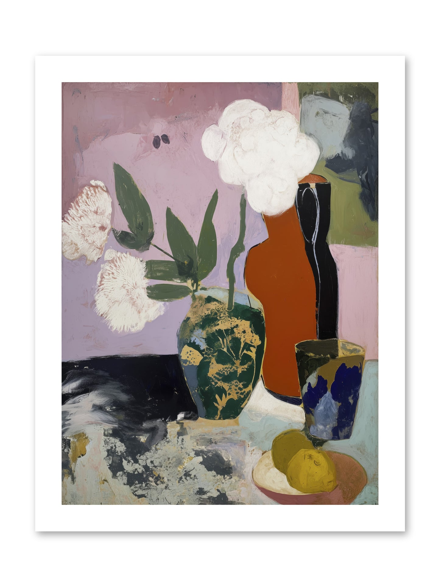 Blooms at Twilight -- Paper Print 12x16