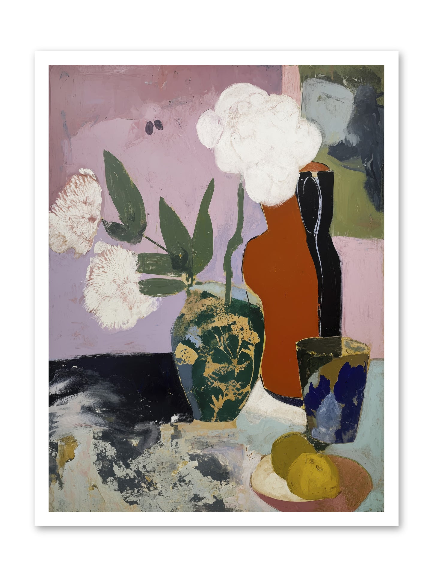Blooms at Twilight -- Loose Canvas Print 24x32