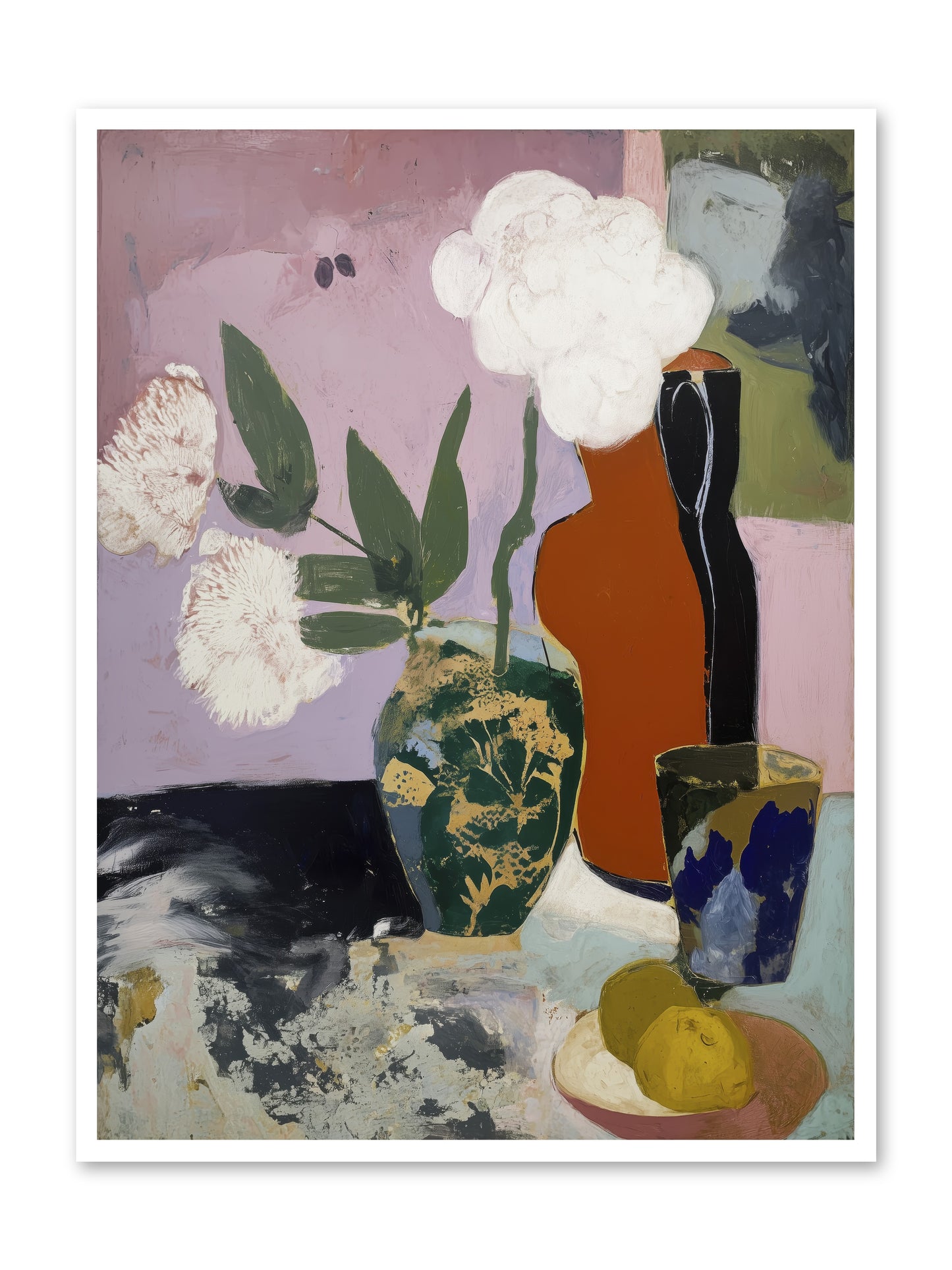 Blooms at Twilight -- Paper Print 36x48