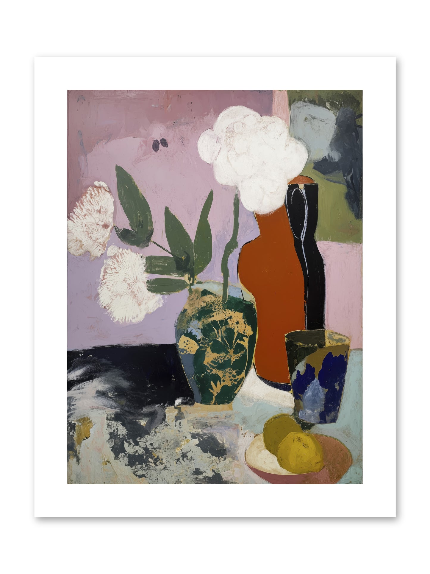 Blooms at Twilight -- Loose Canvas Print 9x12