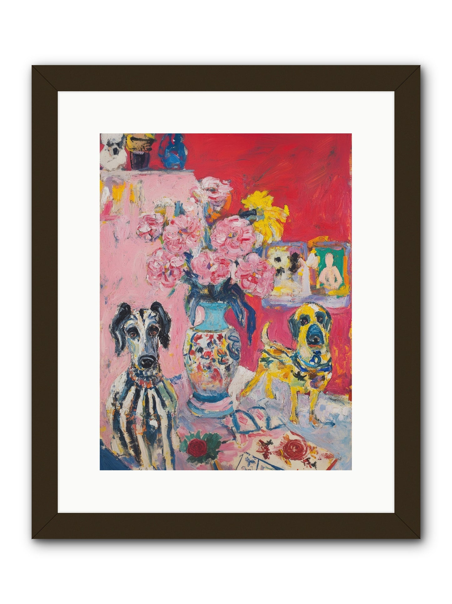 Bloomsbury Tales -- Framed Print - Black 12x16