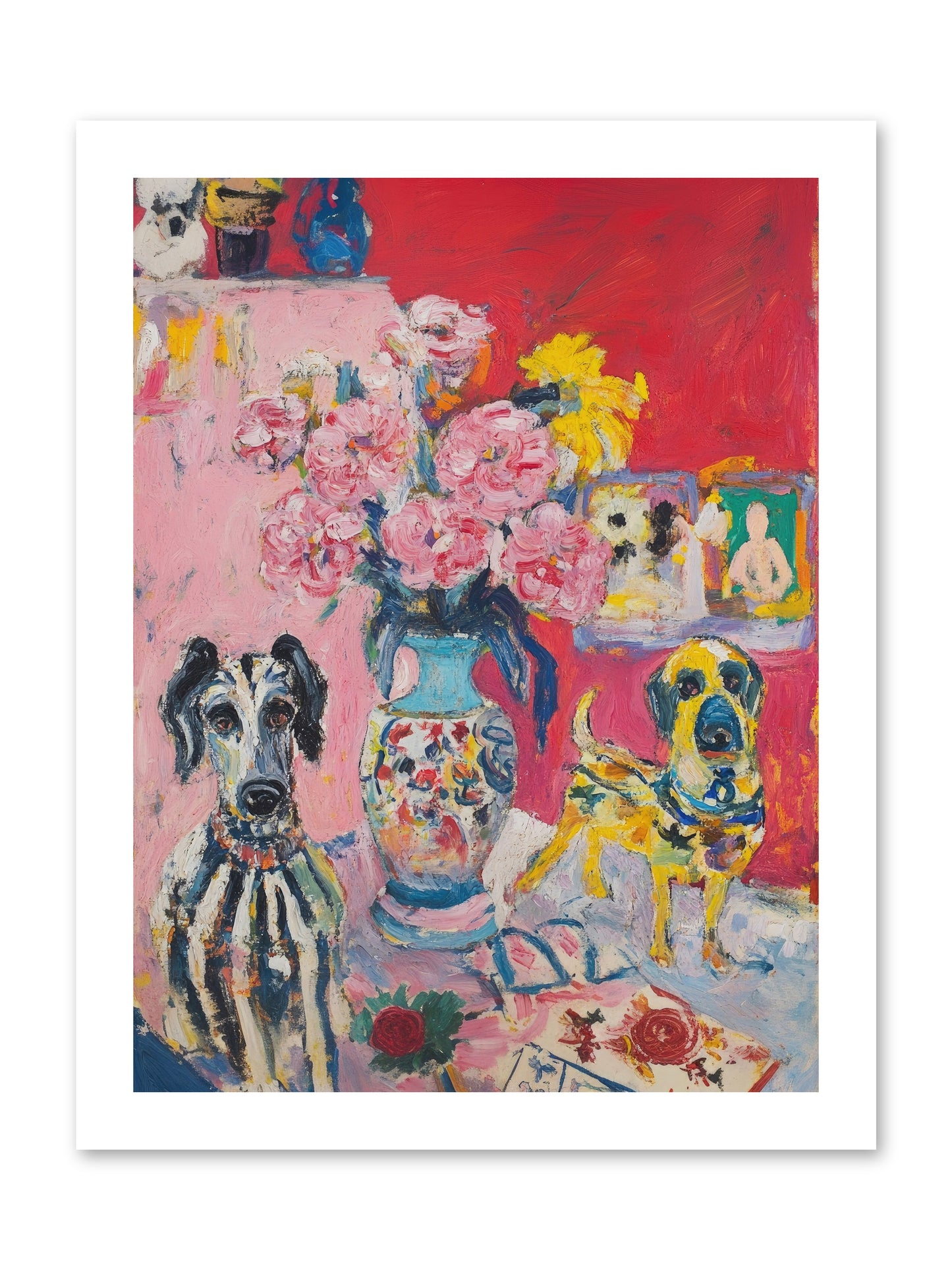 Bloomsbury Tales -- Loose Canvas Print 12x16