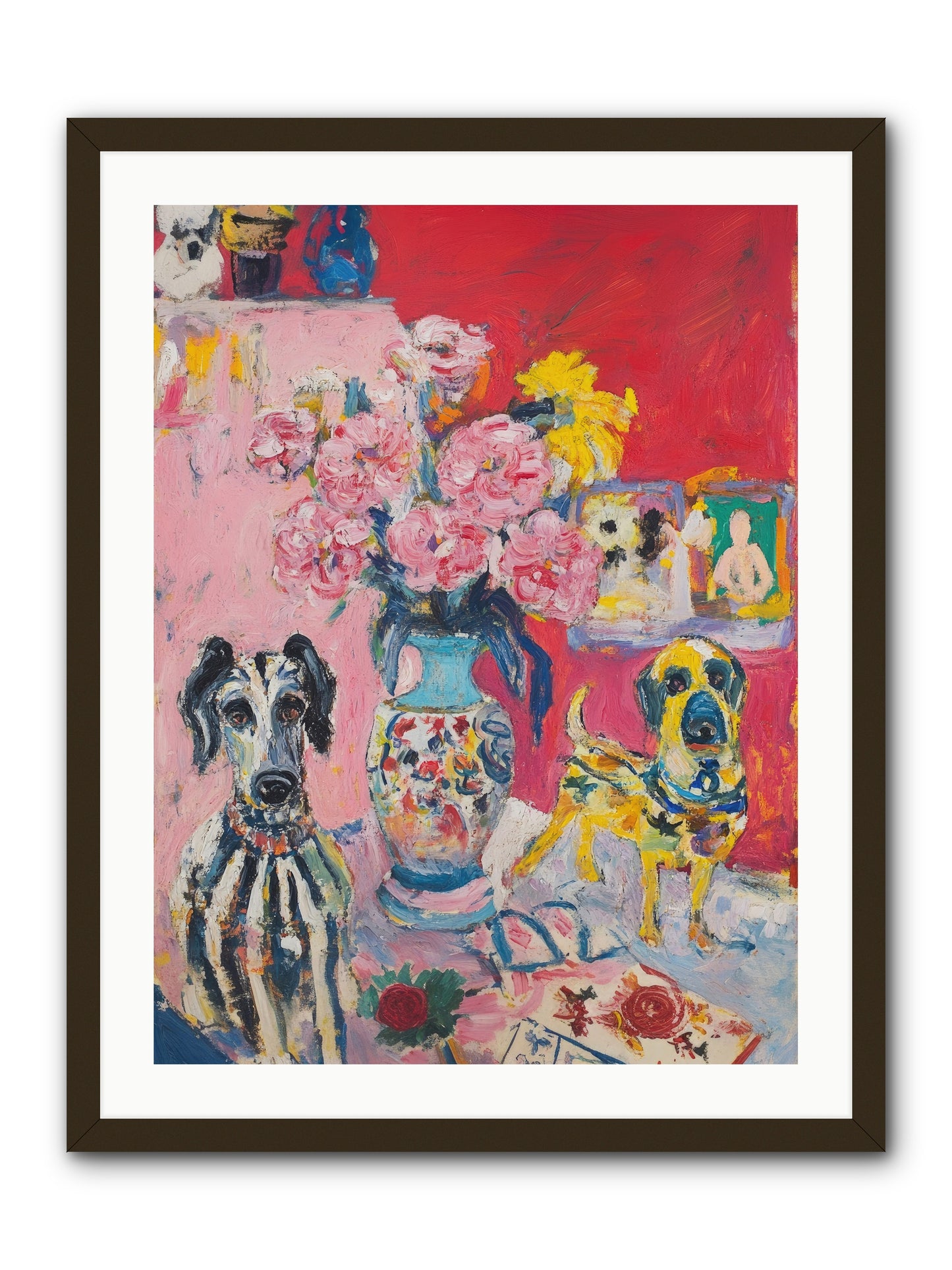 Bloomsbury Tales -- Framed Print - Black 24x32