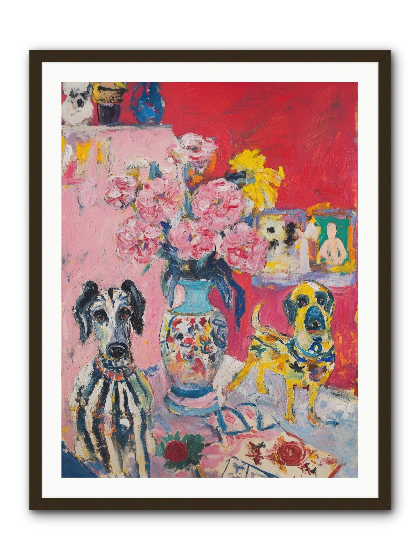 Bloomsbury Tales -- Framed Print - Black 30x40