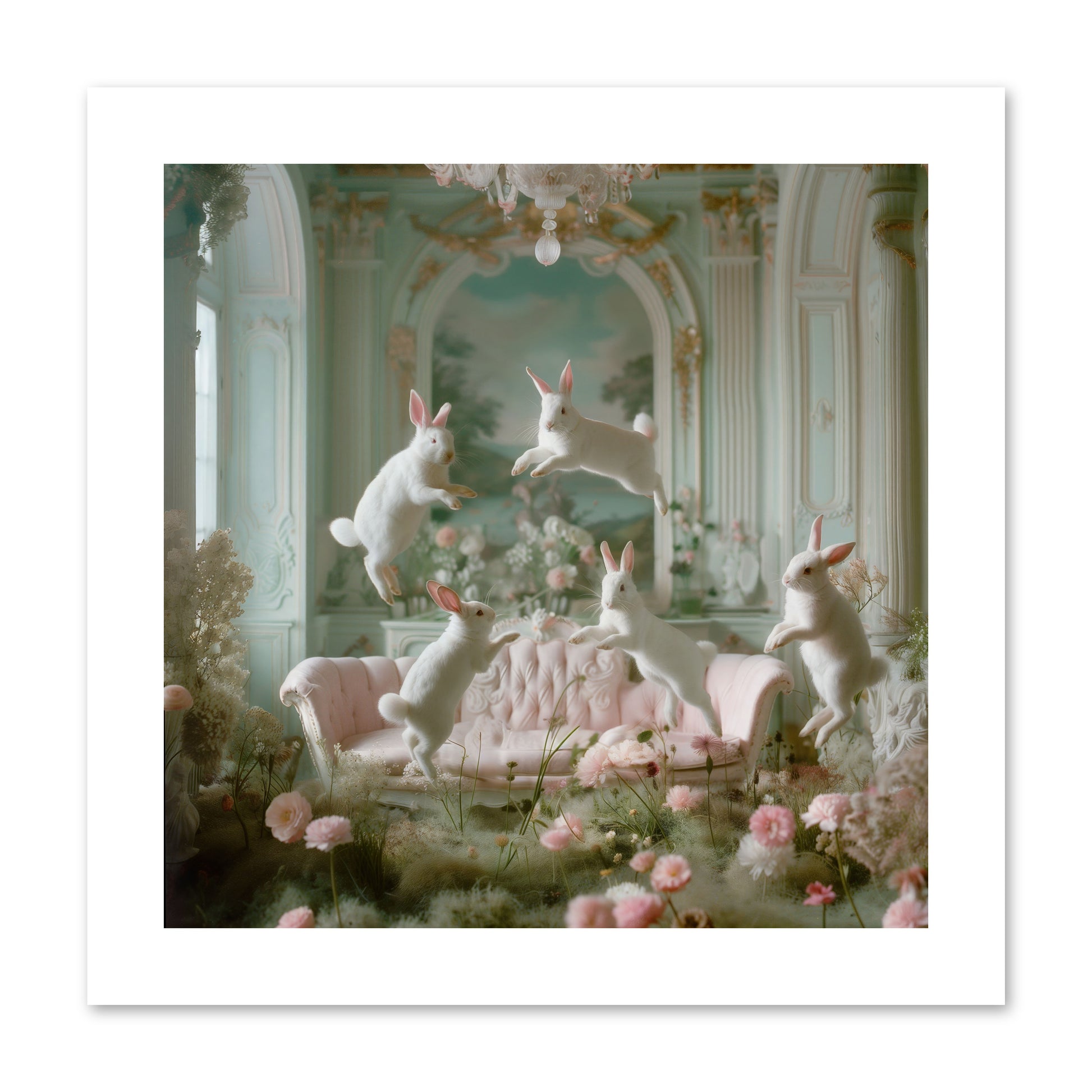 Blossom Reverie -- Paper Print 10x10