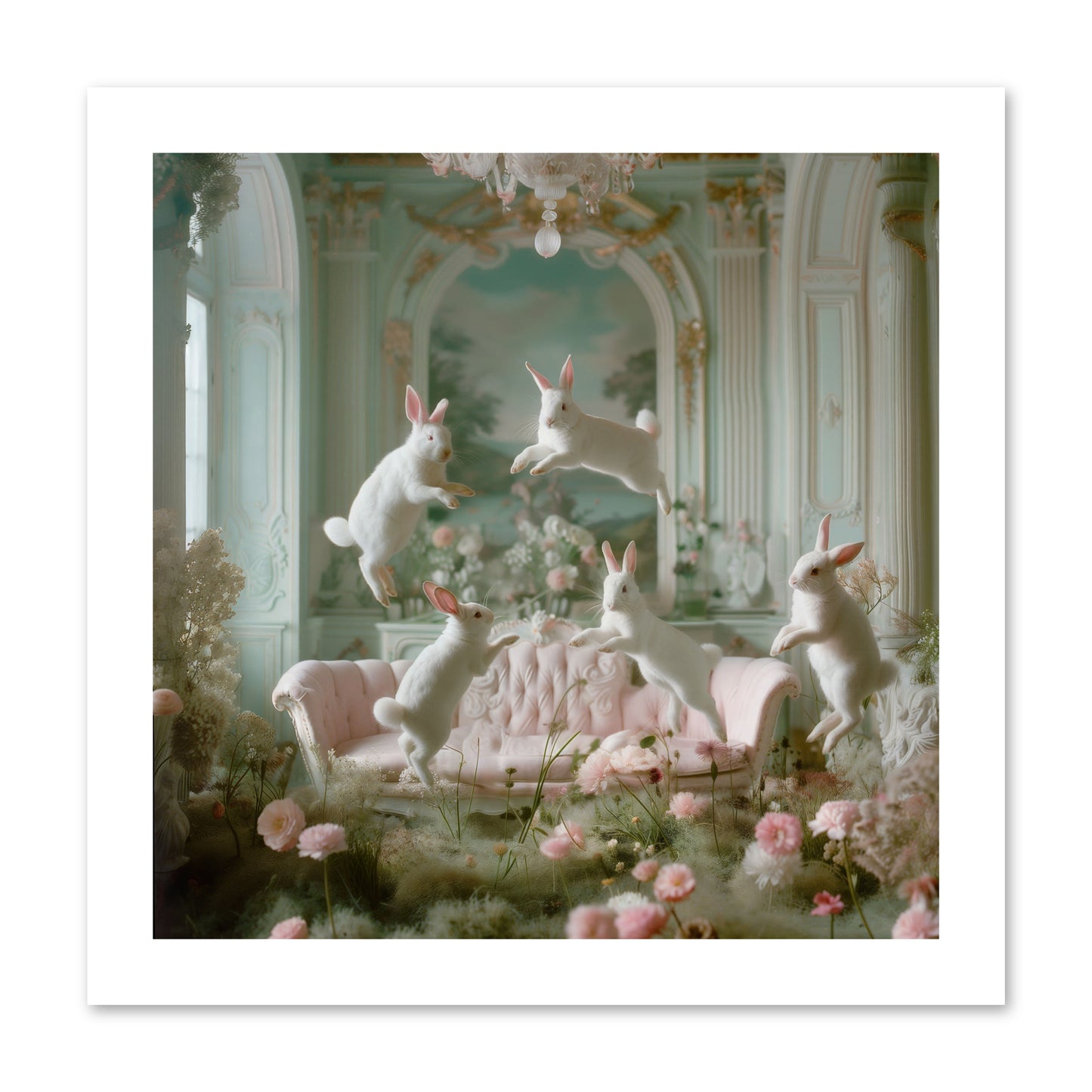 Blossom Reverie -- Paper Print 12x12