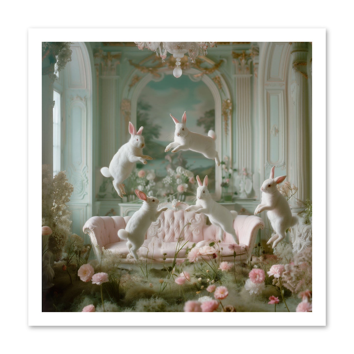 Blossom Reverie -- Paper Print 20x20