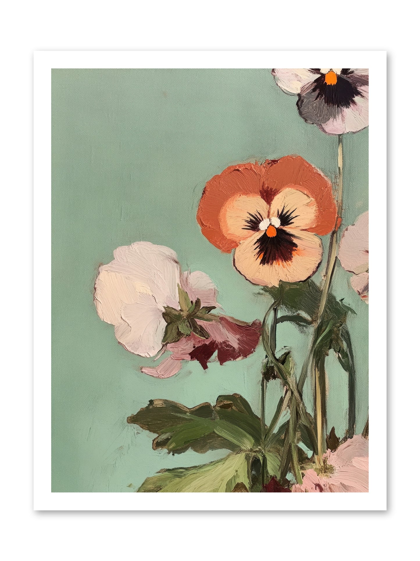 Blossoms of Affection -- Paper Print 18x24
