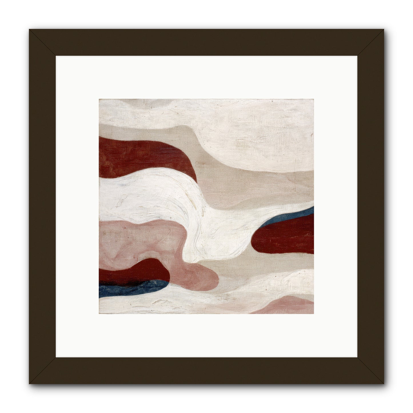 Blush Haven -- Framed Print - Black 10x10