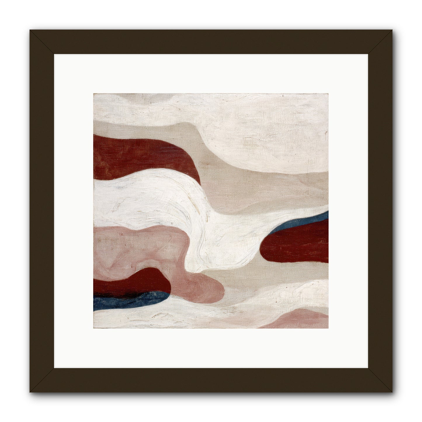 Blush Haven -- Framed Print - Black 12x12