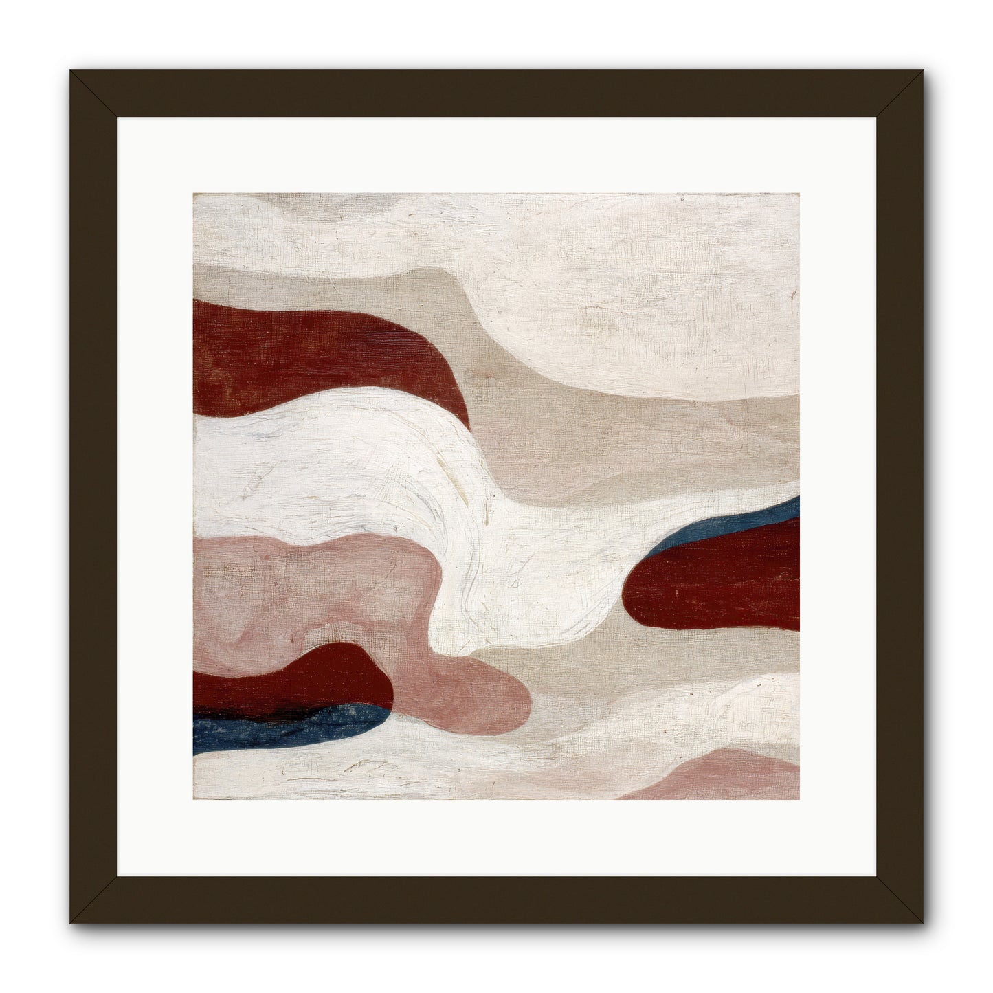 Blush Haven -- Framed Print - Black 16x16
