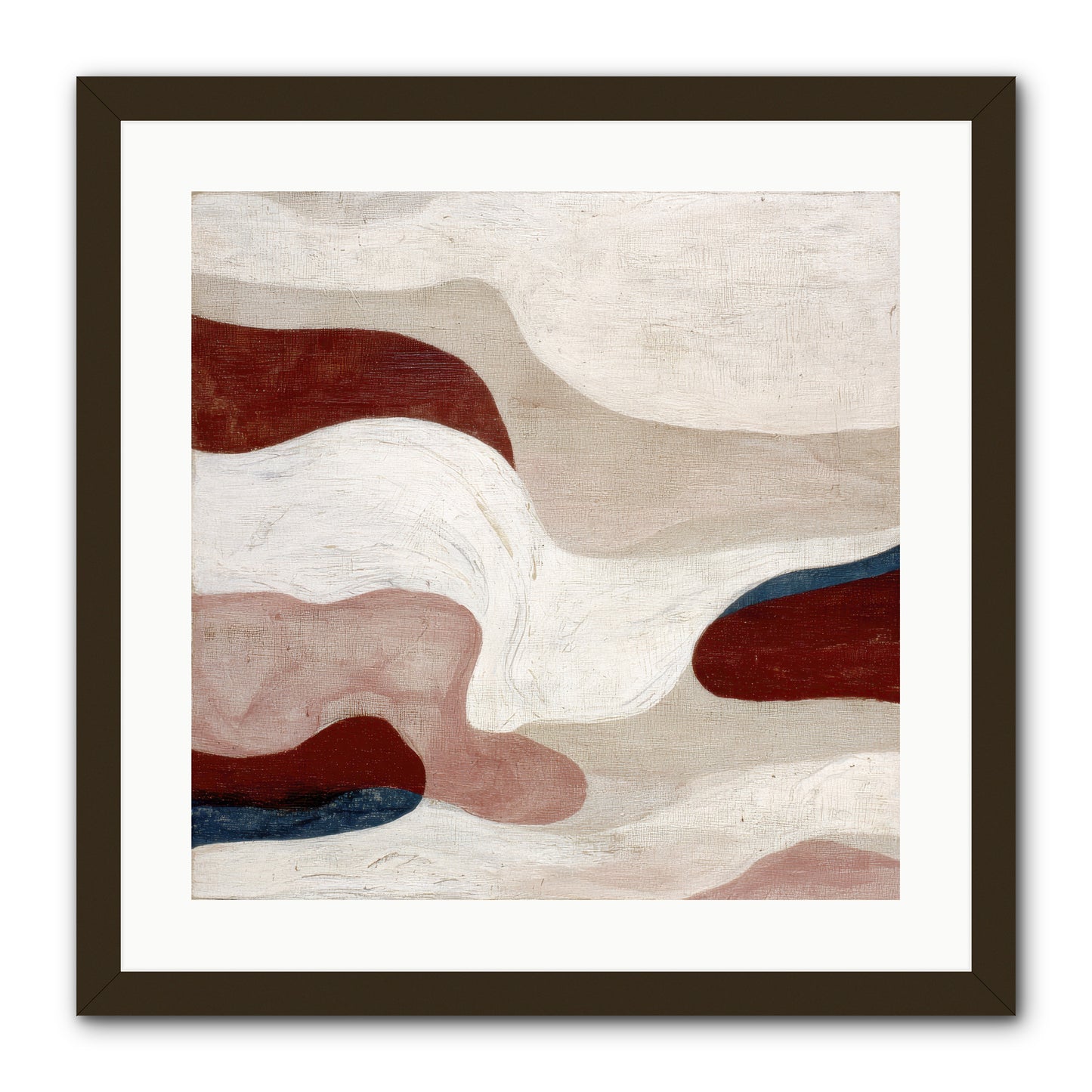 Blush Haven -- Framed Print - Black 20x20