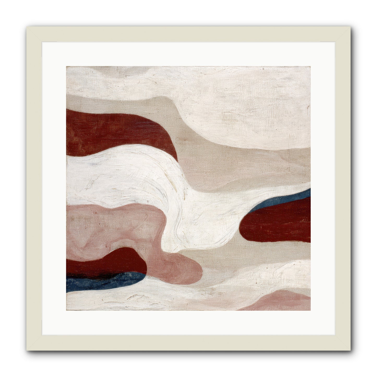 Blush Haven -- Framed Print - White 20x20