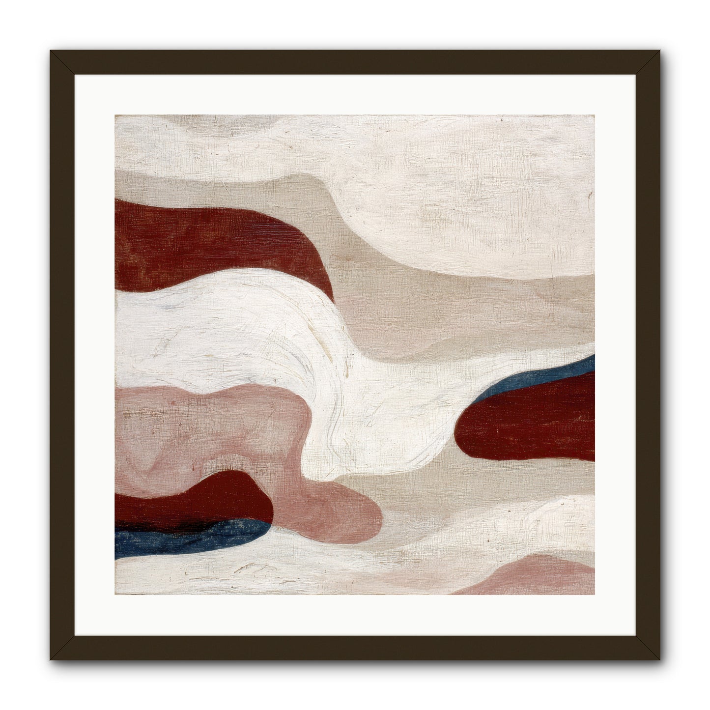 Blush Haven -- Framed Print - Black 24x24