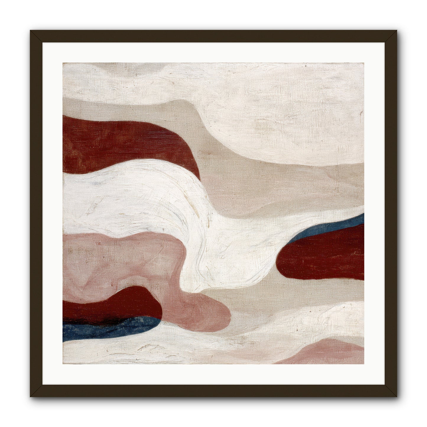 Blush Haven -- Framed Print - Black 30x30