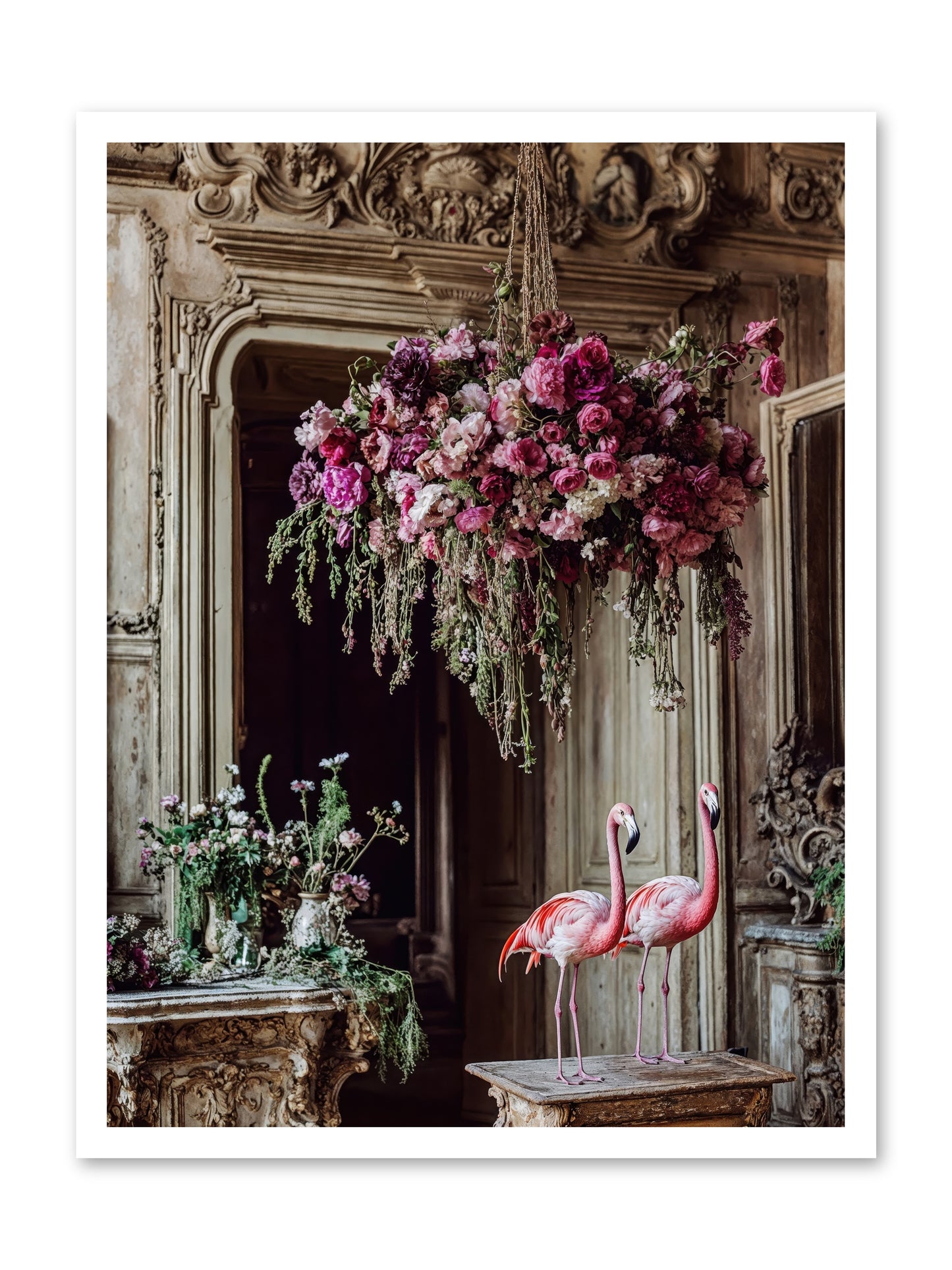 Blush Hour Sentinels -- Paper Print 24x32