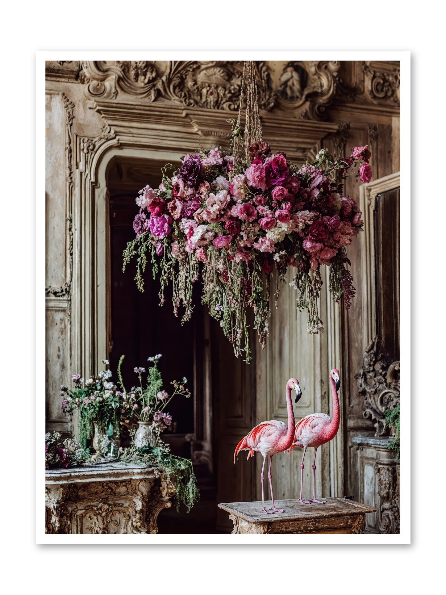 Blush Hour Sentinels -- Paper Print 36x48