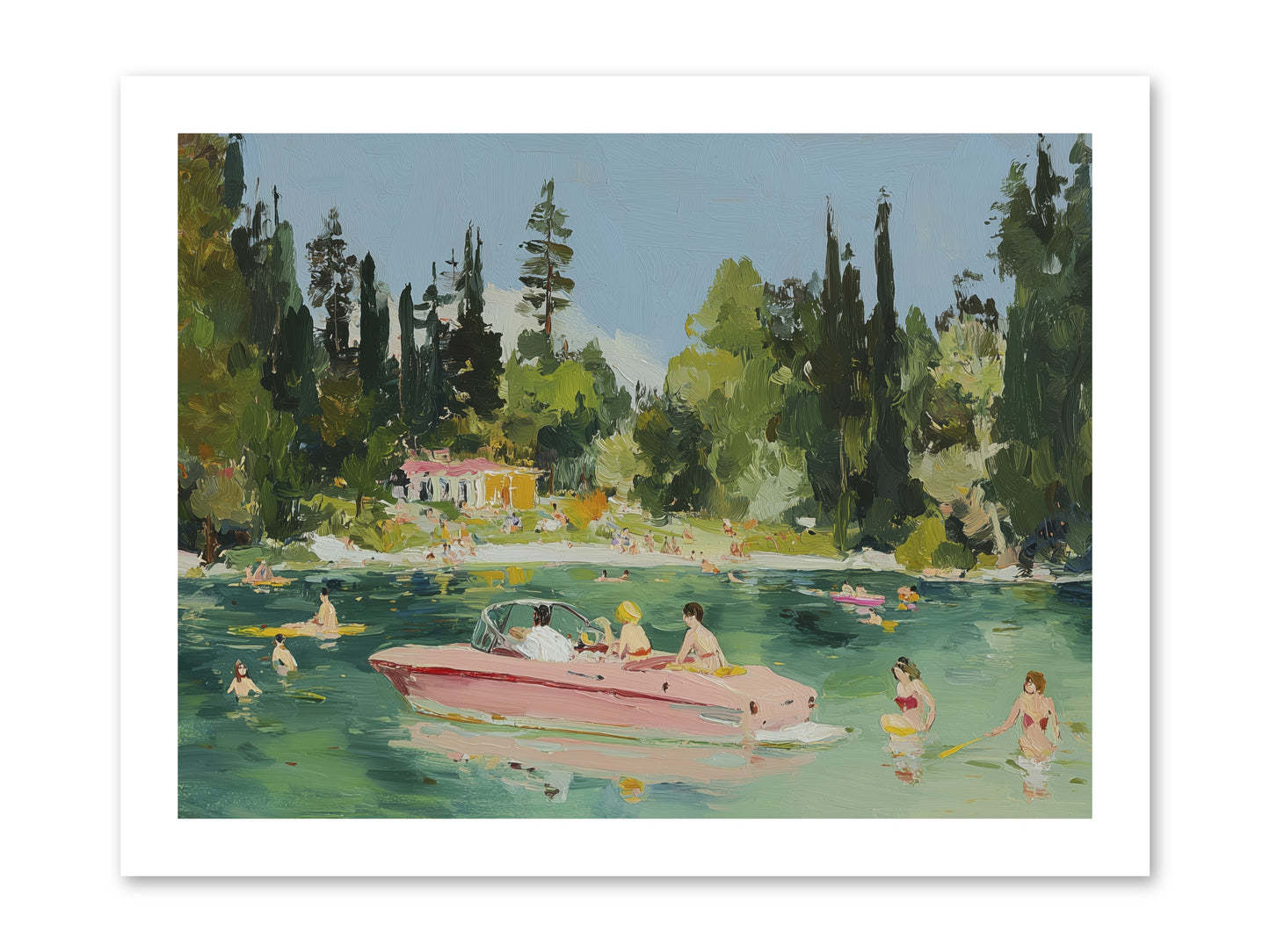 Boat Life -- Paper Print 16x12