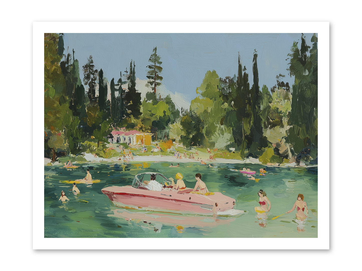 Boat Life -- Paper Print 24x18