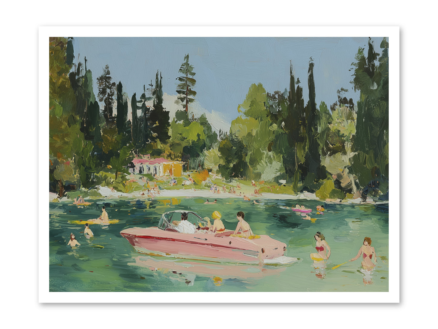 Boat Life -- Loose Canvas Print 32x24