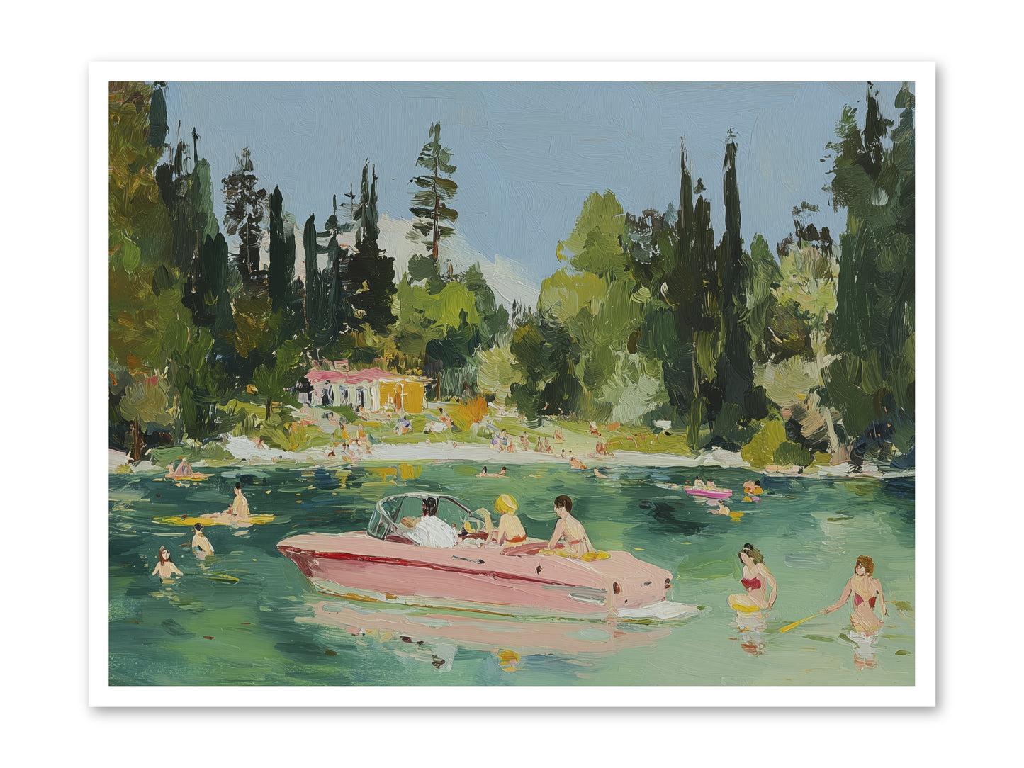 Boat Life -- Paper Print 40x30