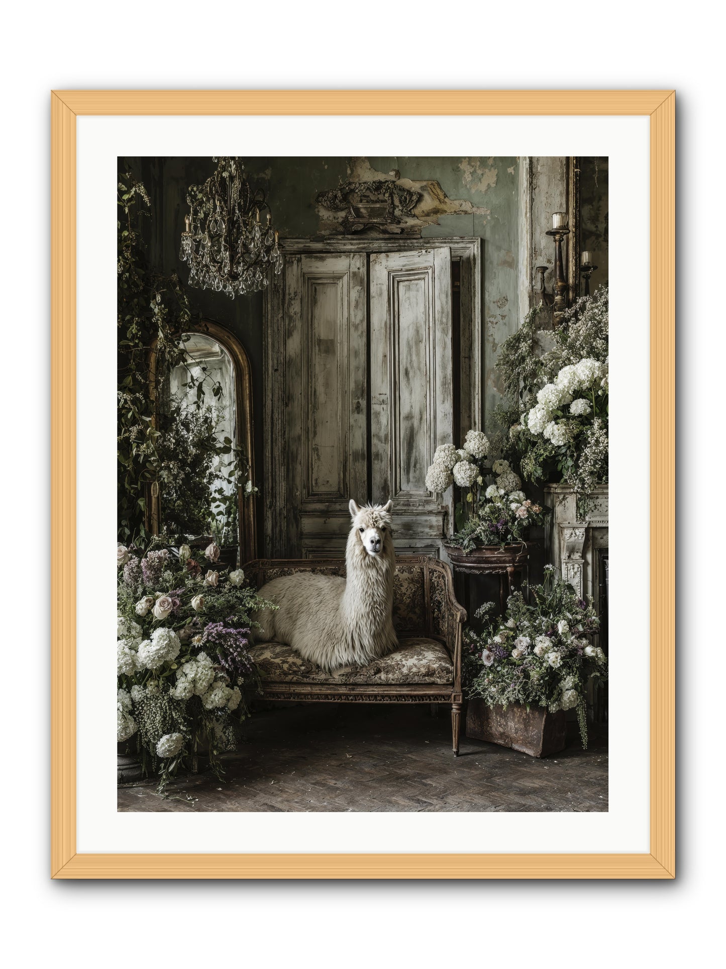 Bohemia -- Framed Print - Natural 24x32