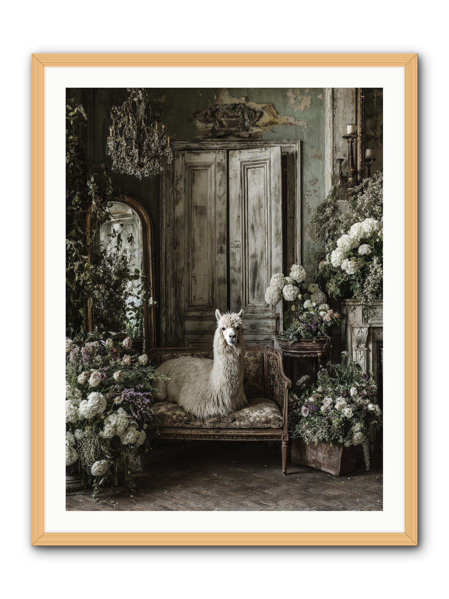 Bohemia -- Framed Print - Natural 30x40