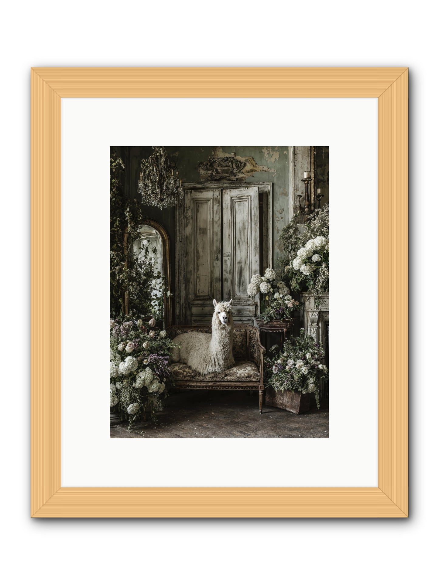 Bohemia -- Framed Print - Natural 9x12