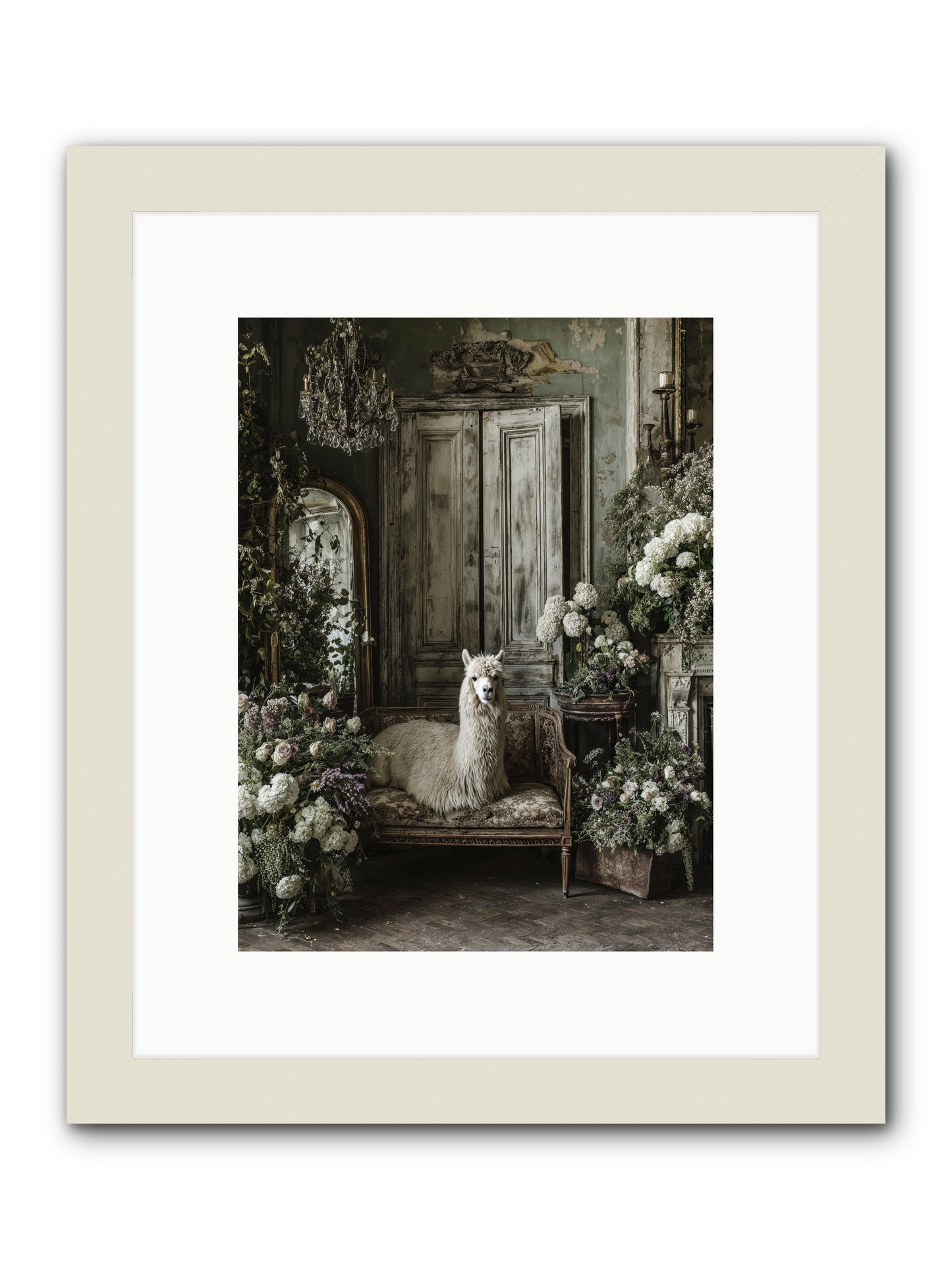 Bohemia -- Framed Print - White 9x12